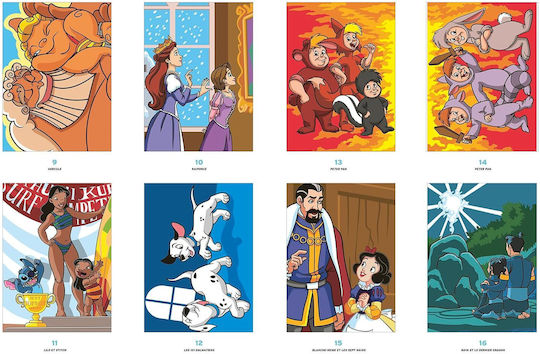 Disney Mystery Coloring Family 201724225x