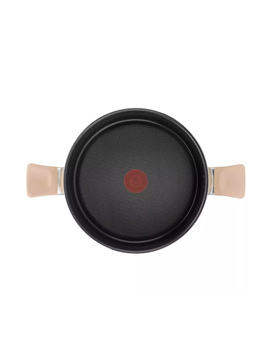 Tefal Blossom Дълбока Тенджера от Алуминий 5.2лт / 24см