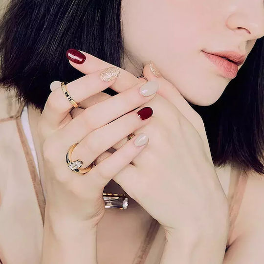 Ohora Gel-Nagelsticker N Rosewood Shade Nd-047 Menge Stk 1