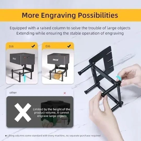 Laser Laser Engraver 3W Suitable for Metal Aluminum Leather
