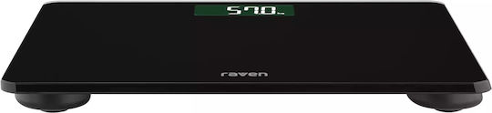 Raven Ew013 Ψηφιακή Ζυγαριά 250kg Μαύρη