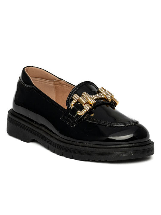 Stathatos shoes Moccasins Black