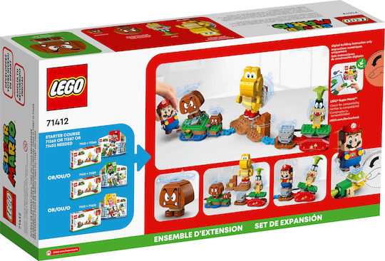 LEGO Super Mario Big Bad Island For 7+ Years 354 Pieces