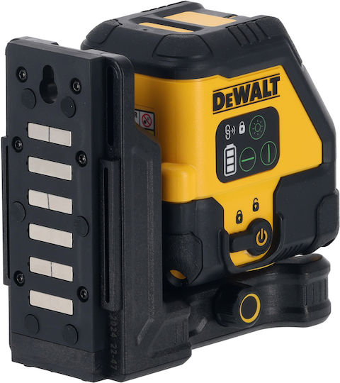 DEWALT Γραμμικό Αλφάδι Laser Πράσινης Δέσμης 10.8V με Εύρος Εργασίας 30m