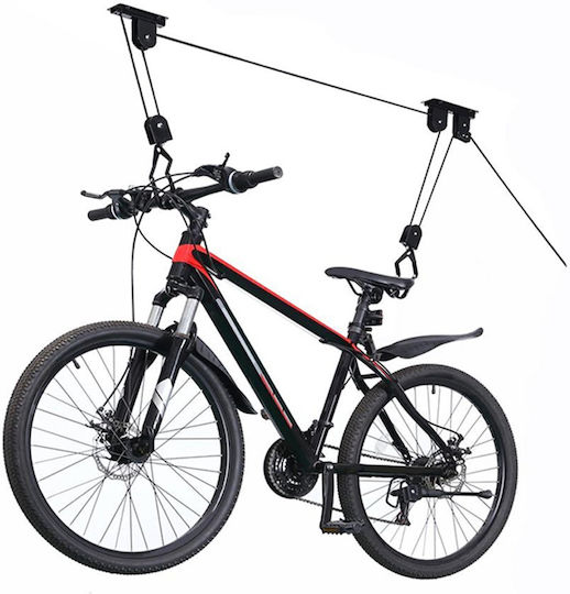 Zola Bicycle Rack Ceiling Mount Metal Black