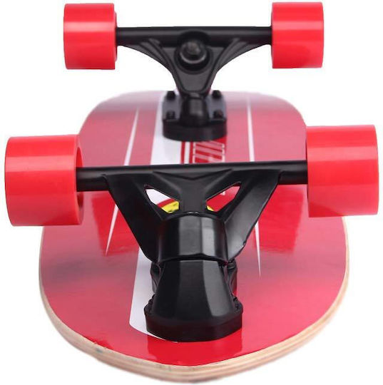 Mesuca Complete Longboard Red
