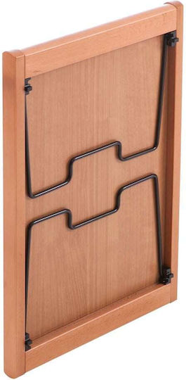 Arredamenti Italia Melfo Lemnos Dreptunghiular Tavă de Servire în Culoare Maro 60x41x23cm 1buc