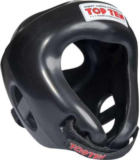 Sport Masters Adult Open Face Boxing Headgear Red