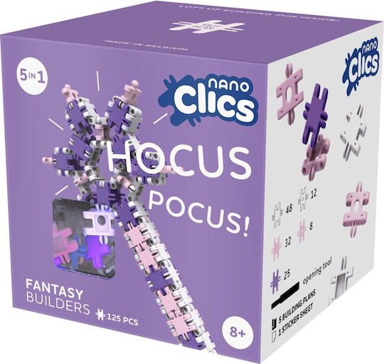 Clics Toys Clicformers Bauklötze Für 8+ Jahre 125 Stück