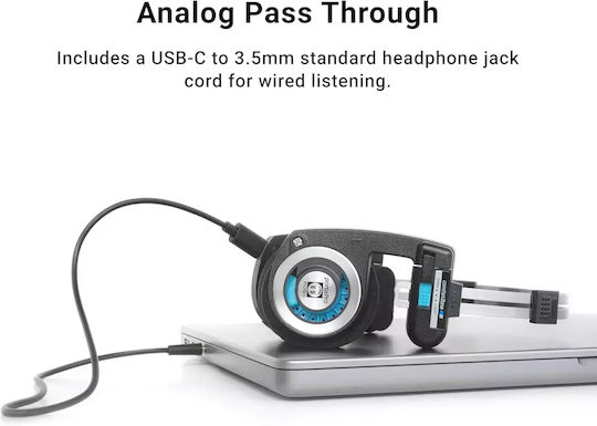 Koss Porta Pro Classic Wireless Wired On Ear Headphones with 20 Hours Playing Time Black Silver
