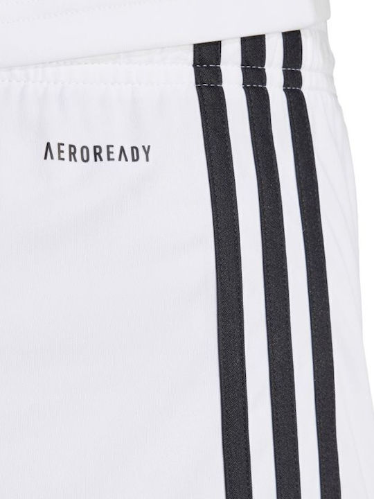 Squadra 25 Sports Men's White Shorts