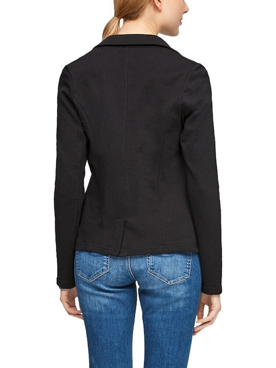 QS Blazer pentru femei Sacou Black