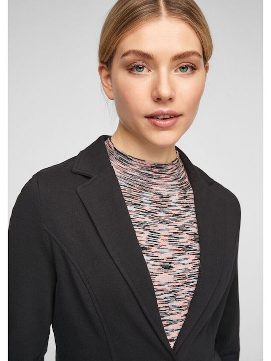 QS Damen Blazer Black