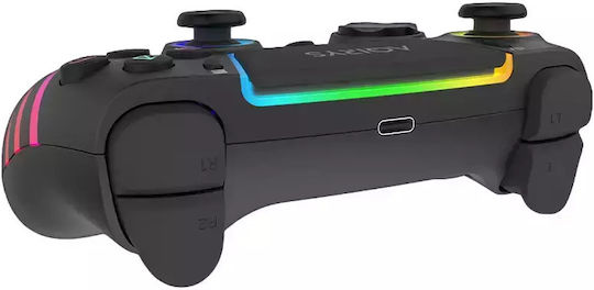 Aqirys Themis Ασύρματο Gamepad για Android / PC / PS3 / PS4 / iOS Μαύρο