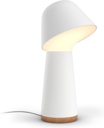 Philips Table Lamp LED with White Shade and Base
