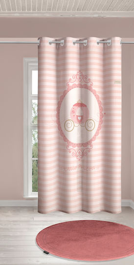 Saint Clair Kids Grommet Top Blackout Curtain Little Princess Pink 1752030115064 160x240cm