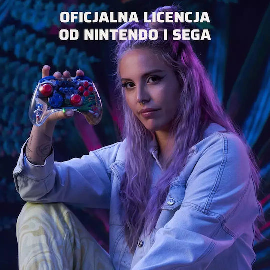 PDP REALMz Ασύρματο Gamepad για Switch Sonic The Hedgehog