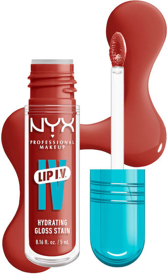 Nyx Professional Makeup Lip IV Lip Gloss 12 Burst That Tang! Hydrating 5ml