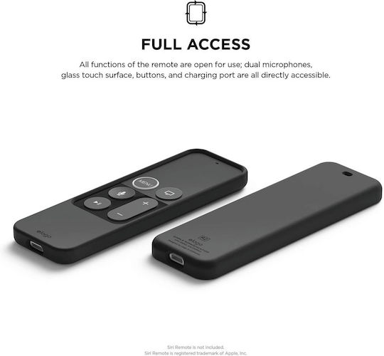 Elago R2 Slim Case for Apple TV Siri Remote 1st Generation Калъф за Дистанционно ER2-BK