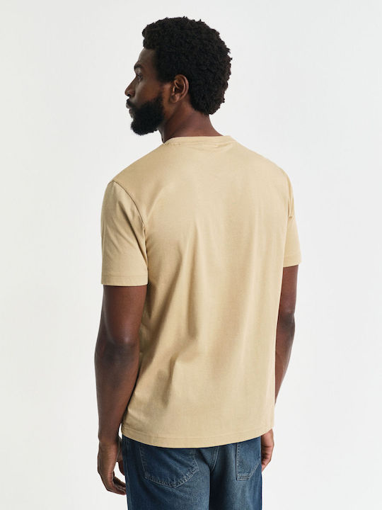 Gant T-shirt Brown