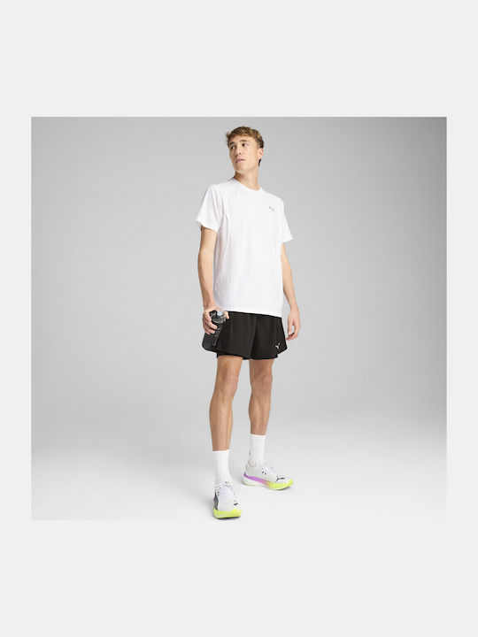 Run Velocity Athletic T-shirt White