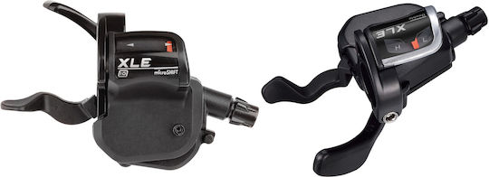 Microshift MSH-SL-M760-3 Σετ Μανέτες Φρένων Ποδηλάτου