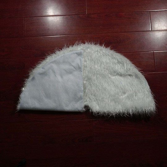 cu textură de blană Ø120cm.