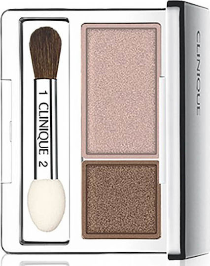 Clinique All About Shadow Duo Двойни Сенки за Очи Матов в Твърда Форма 1.7гр