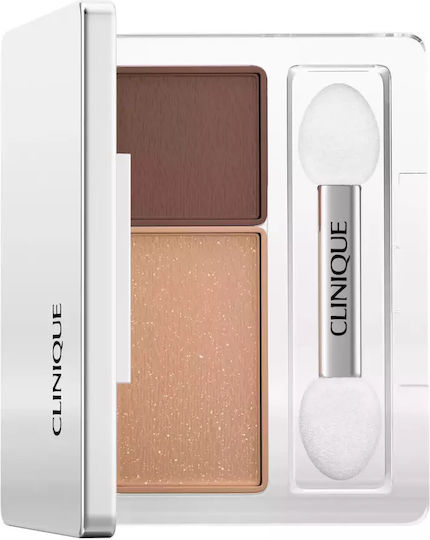 Clinique All About Shadow Fard de Pleoape Dublu Matifiant Formă Solidă Day Into Date 2.2gr
