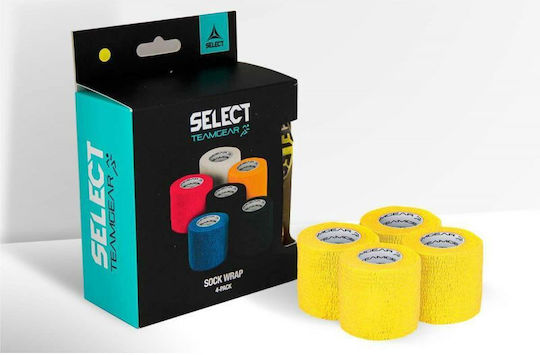 Select Sport Fußballschienbeinschonertape Gelb