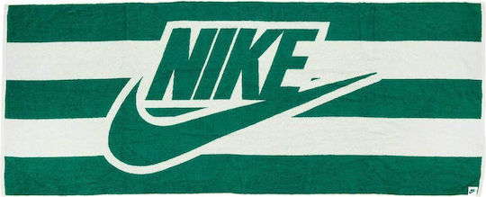 N.101.1123-119 Nike Club Pool Towel Aoj 173cm X 71cm Green White Color