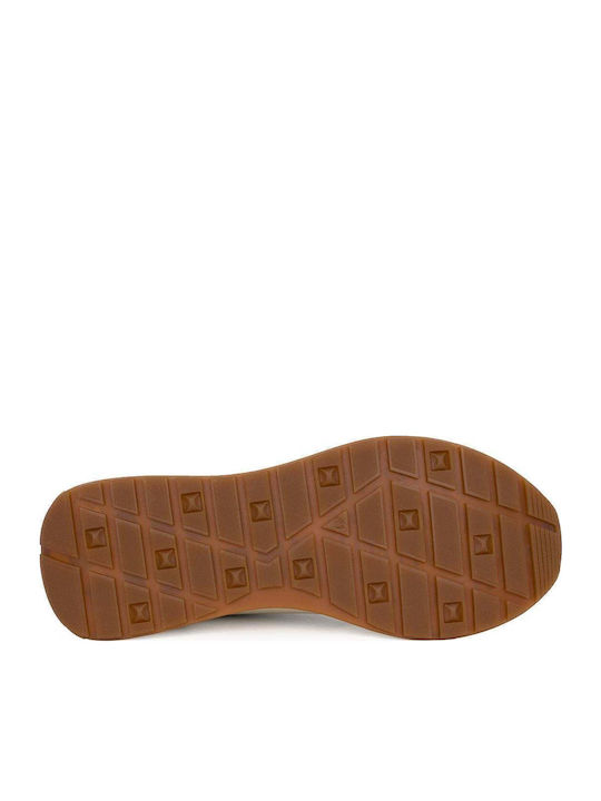 Ανδρικά Sneakers Beige Cognac
