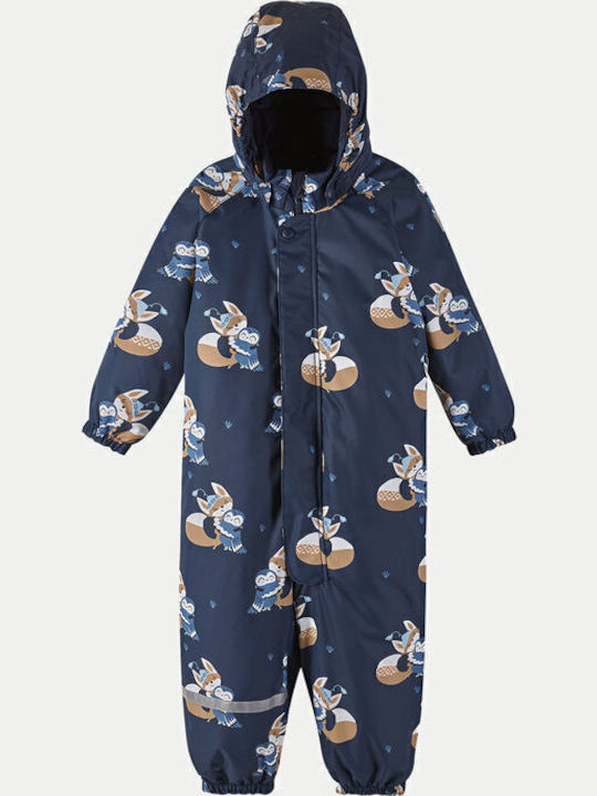 Reima Baby Bodysuit for Going Out Long-Sleeved Navy