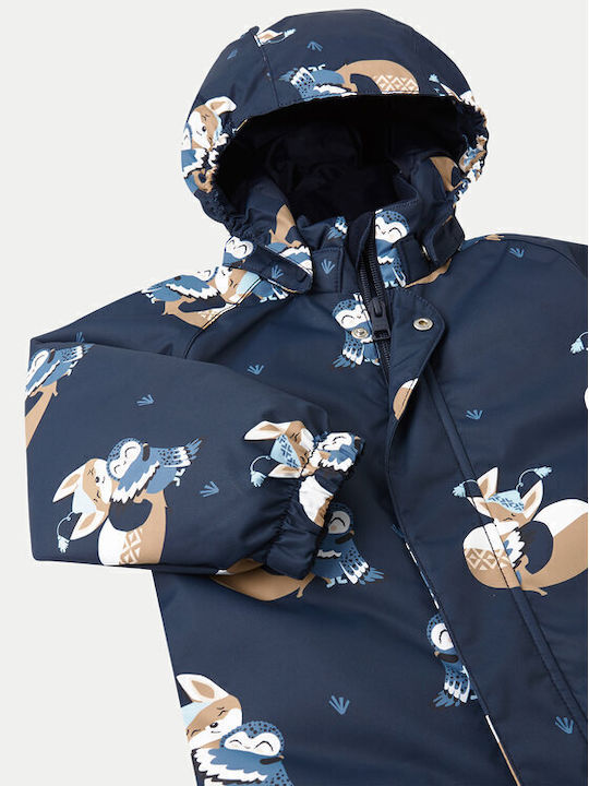 Reima Baby Bodysuit for Going Out Long-Sleeved Navy