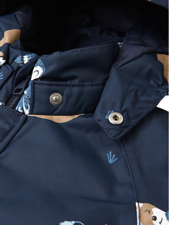Reima Baby Bodysuit for Going Out Long-Sleeved Navy