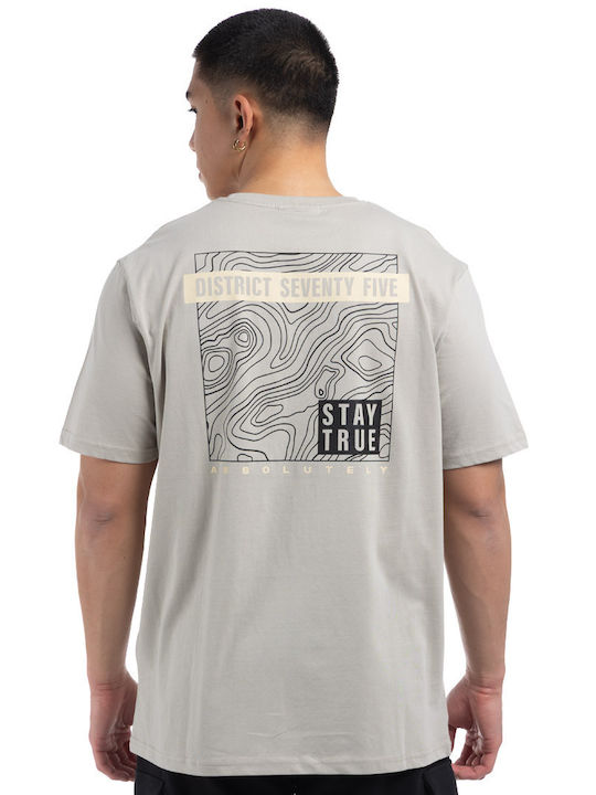 District75 T-Shirt Beige