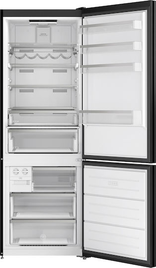 Bertazzoni Ψυγειοκαταψύκτης 481lt Total NoFrost Υ192xΠ70xΒ72.1εκ. Μαύρος RBM70F4FBNC