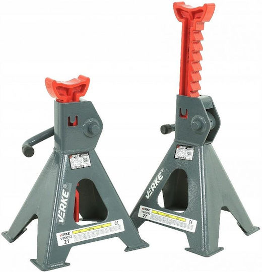 Car Support Tripod Set 3 Tons 2 Pcs Verke-v80093