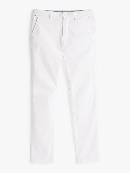 Bleecker 1985 Hose Chino Elastisch in Schlanker Passform White