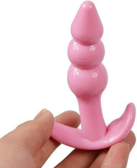 Naughty Toys Πρωκτική Σφήνα Small Ροζ 9cm