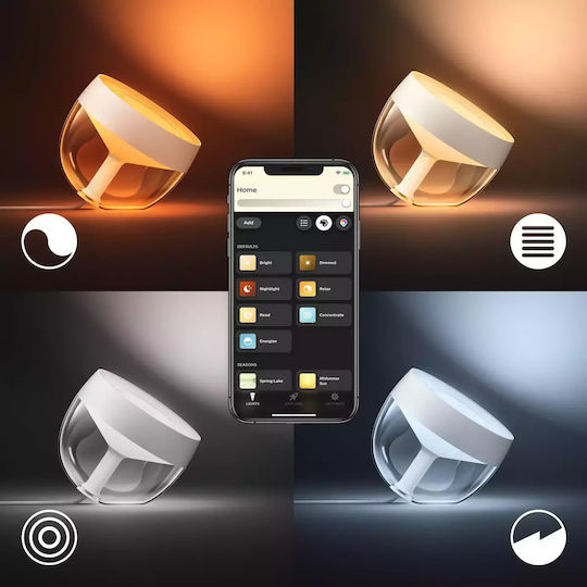 Philips Bluetooth/WiFi Lustră Decorativă Alb
