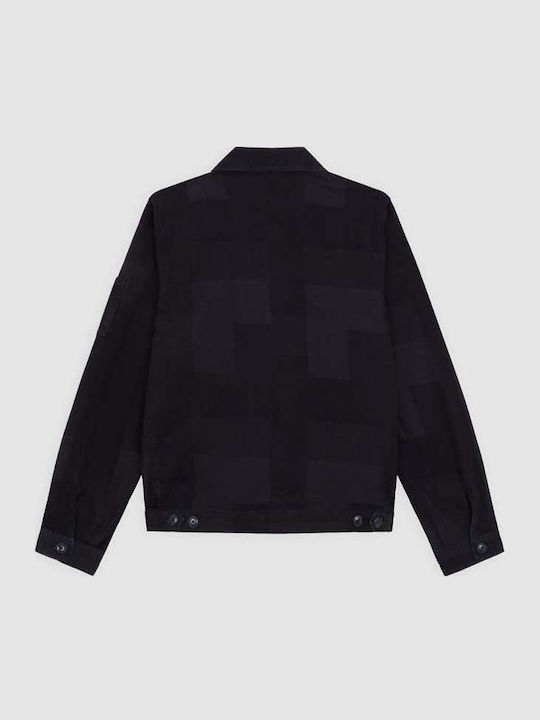 Eisenhower Jacke Blau