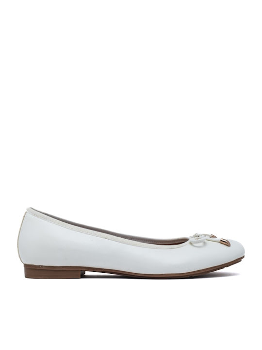 Damen Ballerinas in Beige Farbe