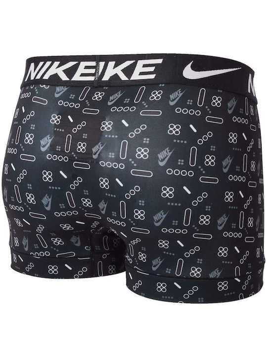 DriFit Essential Micro Trunk Herren Boxershorts Print, Grey, Red 3Packung