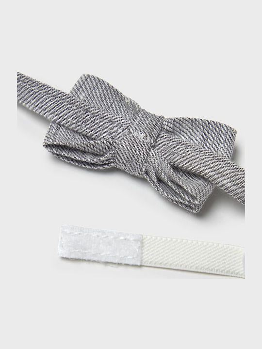 Mayoral Set Suspenders Bow Tie 25-10891 Dark Gray