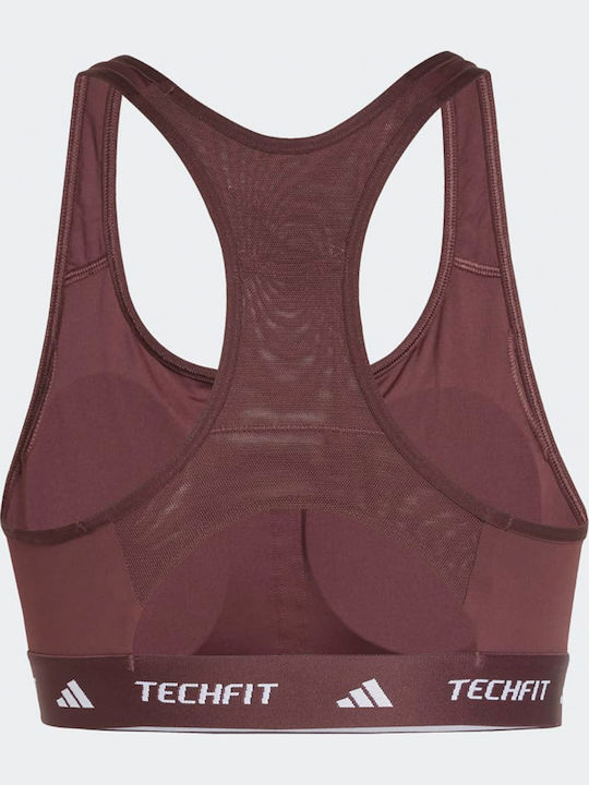 Techfit Frauen Sport-BHs Sport-BH Burgundisch