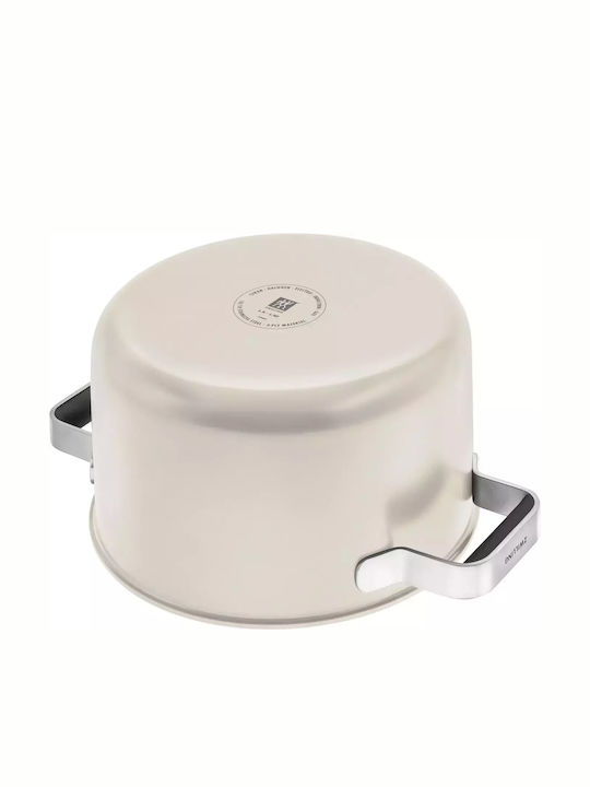 Zwilling J.A. Henckels Pure Σετ Μαγειρικά Σκεύη από Ανοξείδωτο Ατσάλι Beige 9τμχ