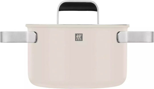 Zwilling J.A. Henckels Pure Комплект Съдове За Готвене От Неръждаема Стомана Бежов С Керамично Вътрешно Покритие 5 Части
