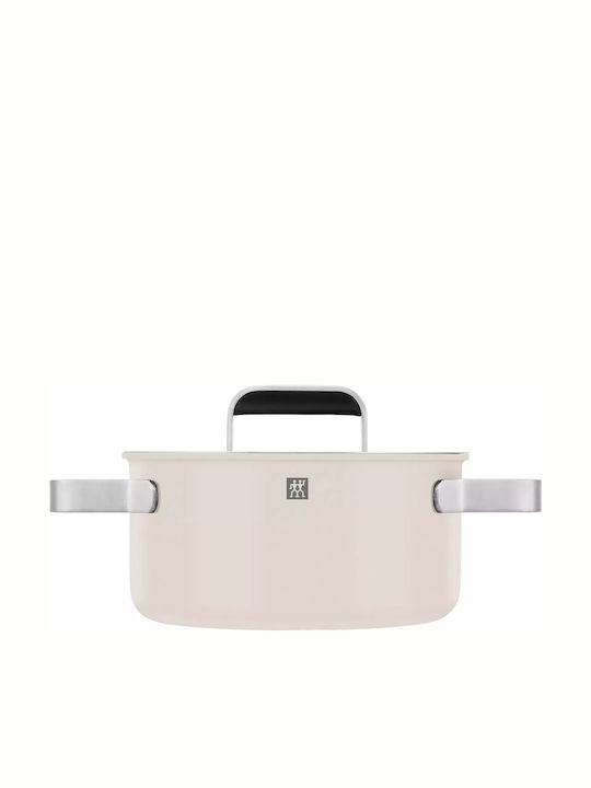 Zwilling J.A. Henckels Pure Σετ Μαγειρικά Σκεύη από Ανοξείδωτο Ατσάλι Beige 9τμχ