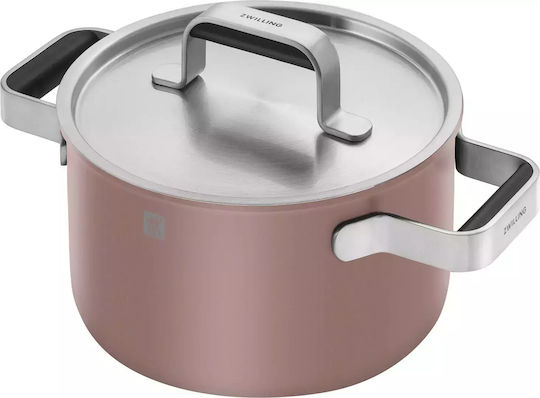 Zwilling J.A. Henckels Pure Cookware Комплект Саксии От Неръждаема Стомана Розови 5 Части